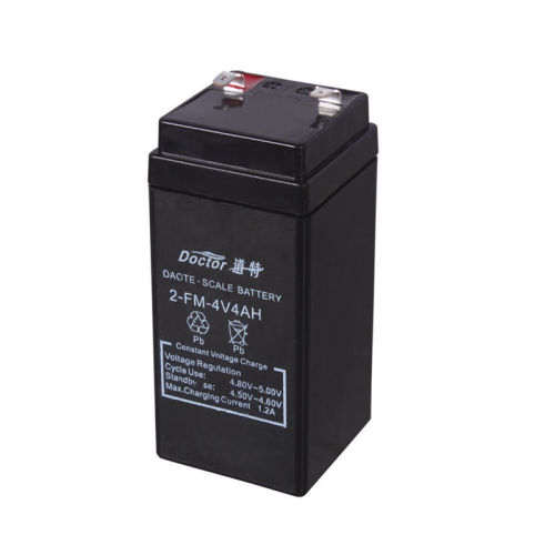 Daote 4V4AH/20hr rechargeable battery electronic scale commercial scale dedicated maintenance-free lead-acid battery wholesale