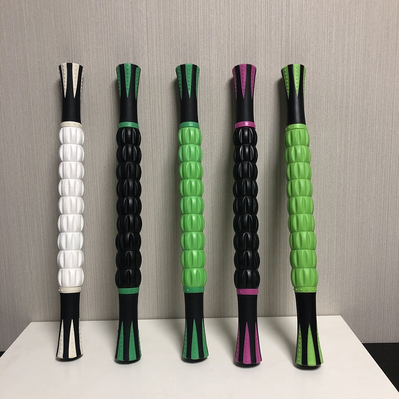 Factory Sells Yoga Massage Stick Muscle Relaxation Gear Sports Fitness Stick Shoulder Neck Point Fascia Stick