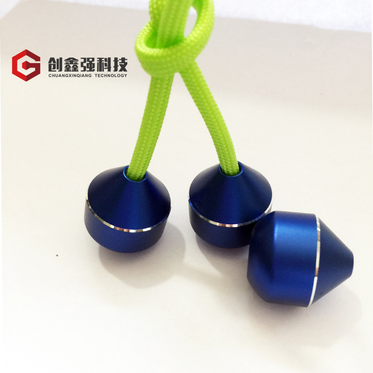 Original begleri baole cuentas de aleación de aluminio dos cuentas una cuerda baole cuentas dedo yo-yo aleación descompresión Juguetes