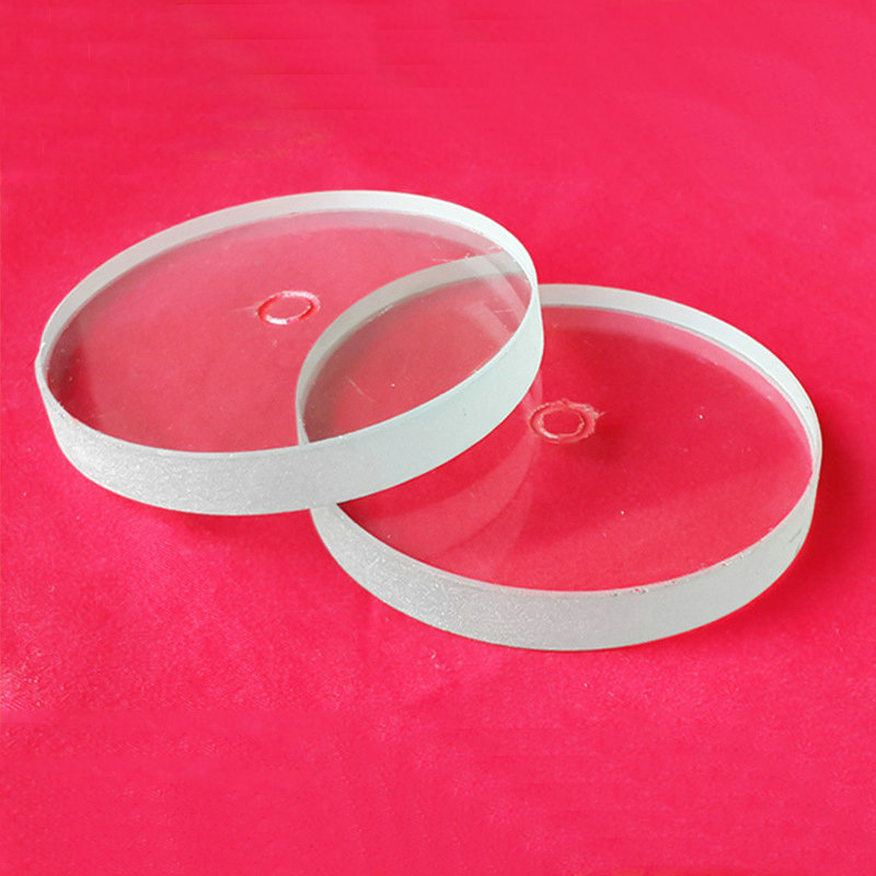 厂家钢化玻璃视镜 光学钢化玻璃 圆形钢化玻璃