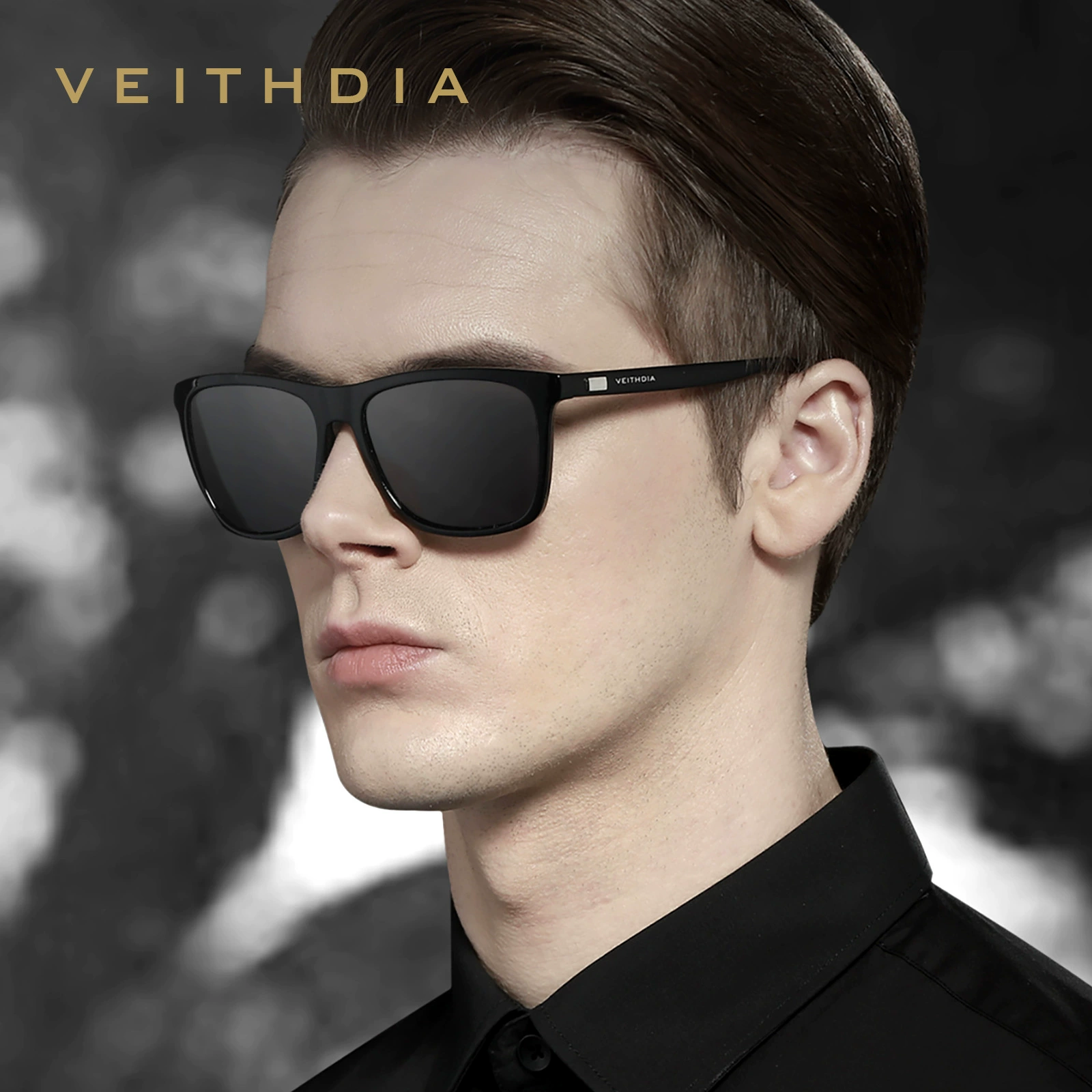 Sunglasses (VEITHDIA) Square Frame, Unisex, UV Protection, Multiple Frame & Lens Options