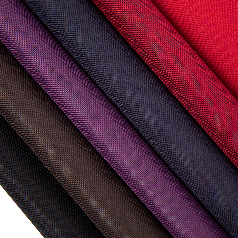 厂家直供现货 600d牛津布 PVC涂层防水色织装饰布帐篷箱包面料
