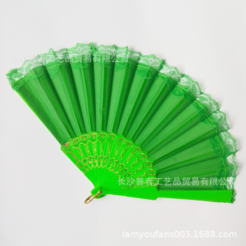 Ventilador de encaje de danza damas Fan