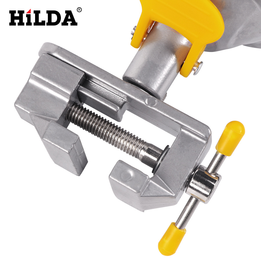 Fábrica Hilda soporte de rectificado eléctrico succión rápida autocebante universal tornillo de banco accesorio Workbench herramienta de fijación