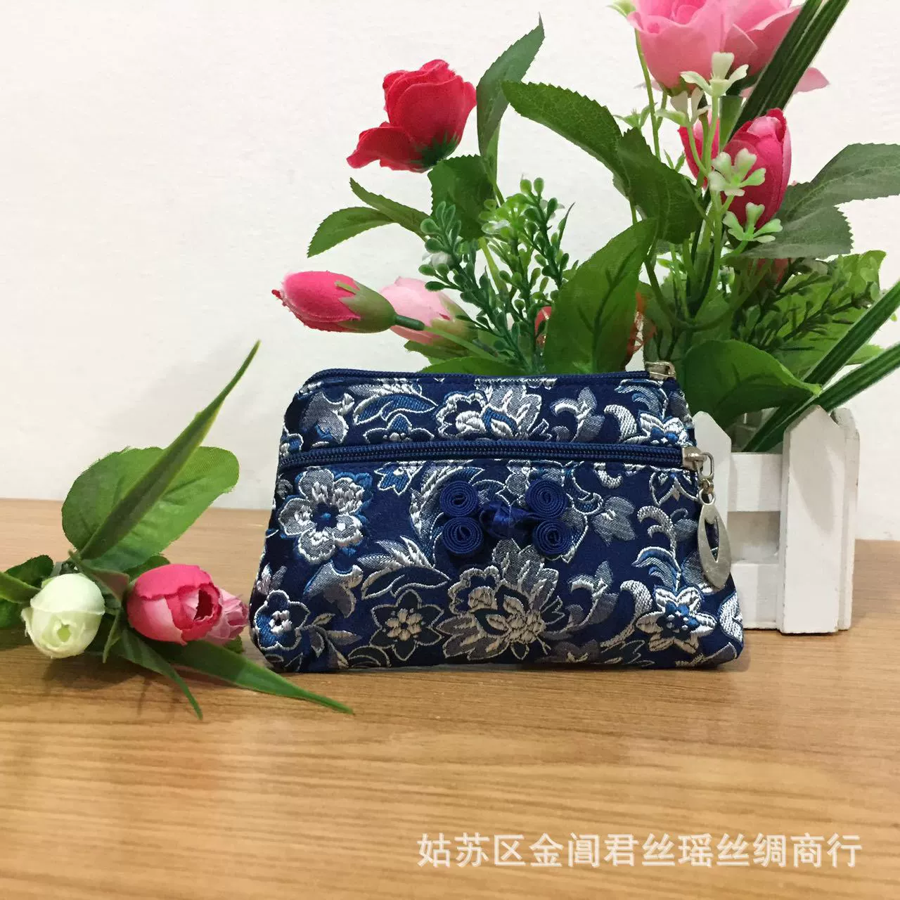 Wallet, fashionable bag with zipper, Birthday gift