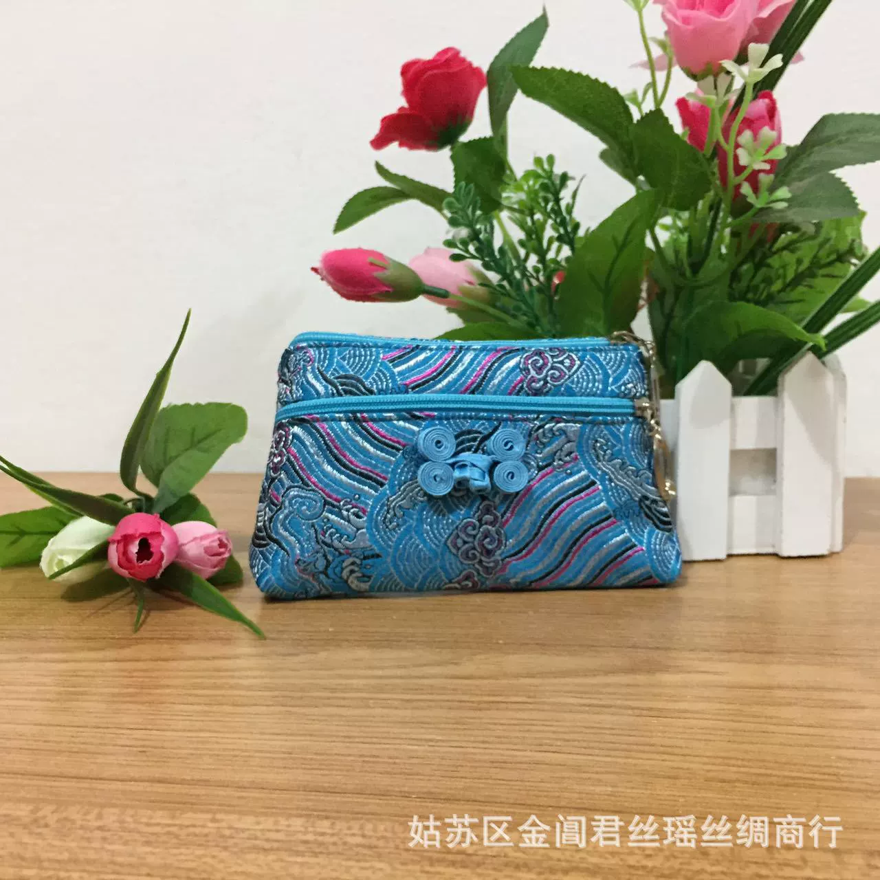 Wallet, fashionable bag with zipper, Birthday gift