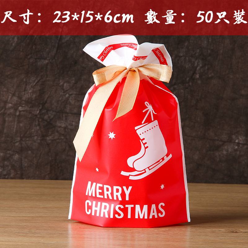 50/가방; 빨간 부츠 23*15*6 50; PE