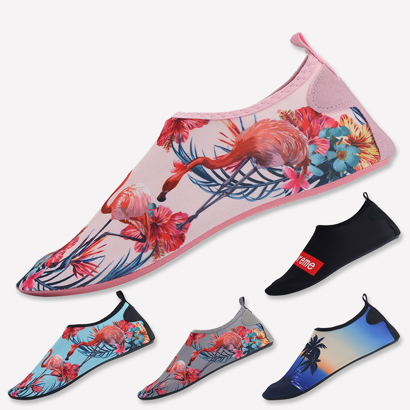 Factory Women's Summer Outdoor Wading Beach Shoes Fitness Water Ski Floating Swimming Soft Beach Shoes