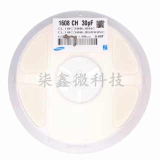 0603 27PF 50V 5% NPO 贴片电容 CL10C270JB8NNNC 三星原装