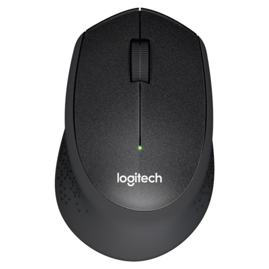 Logitech (Logitech)M330 wireless mute mouse comfortable curve computer office Notebook Mouse