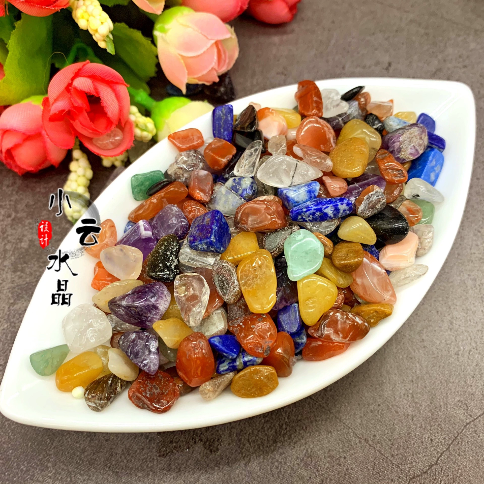 Natural Crystal Кристалл Цвет кристалл кристалл кристалл кристалл поддержка Будда семь покемонов маятник Производители Прямые продажи