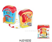 儿童早教智能玩具学习机 灯光音乐宝贝电话房子玩具