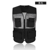 Men's breathable mesh vest suitable for photo sessions, custom made