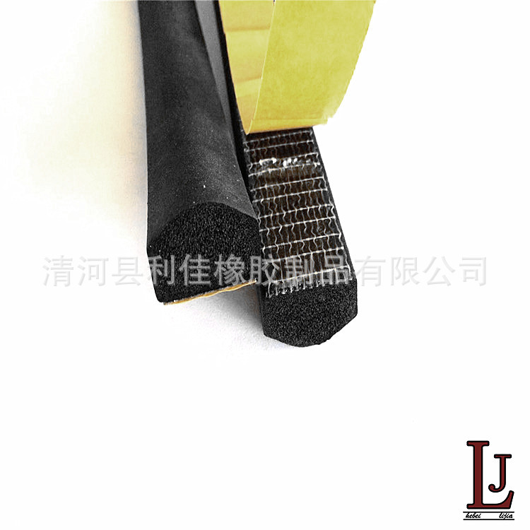 供应发泡条 半圆发泡密封条 D型条 多种规格 来样做