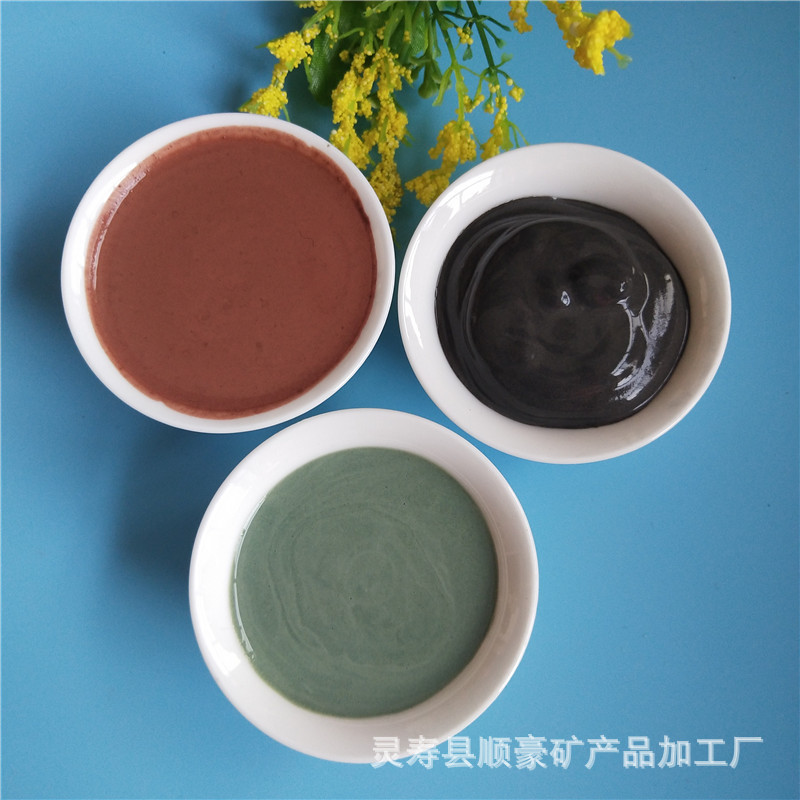 产地货源红色 黑色火山石粉 浴泥泥灸用火山石粉 800目火山石粉