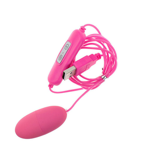 Jiuai USB frequency conversion waterproof silent frosted vibrating egg power bank plug-in strong vibration female masturbation device wholesale