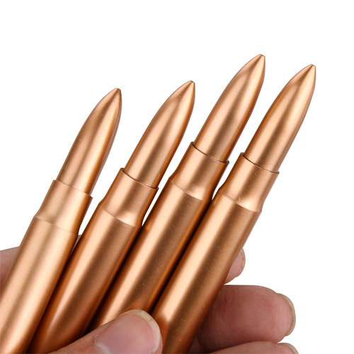 Creative retro bullet ballpoint pen simulation bullet weapon ballpoint pen blue ballpoint pen