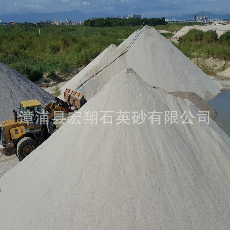 漳州石英砂精制石英砂滤料厂 水处理均值滤料 福建天然石英砂厂家
