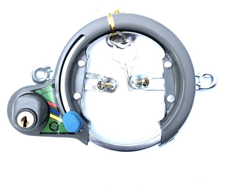 馬蹄型ロック 自動復帰式 ロードバイク用 閉鎖型鋼管ロック 自転車ロック リング型盗難防止ロック サイクリングアクセサリー 卸売