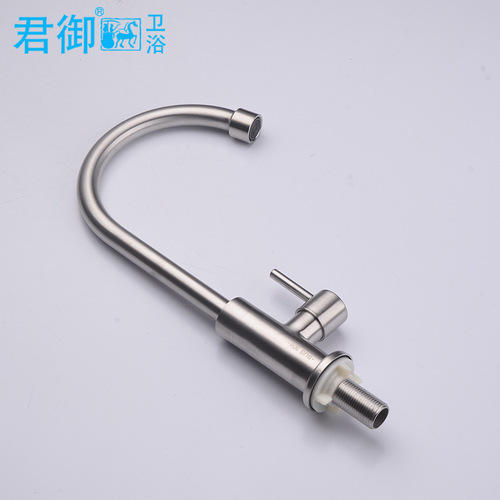 Lord Bathroom 304 Stainless Steel Kitchen Single Cold Water Faucet Single Cold Water Sink Wash Basin Faucet Wholesale