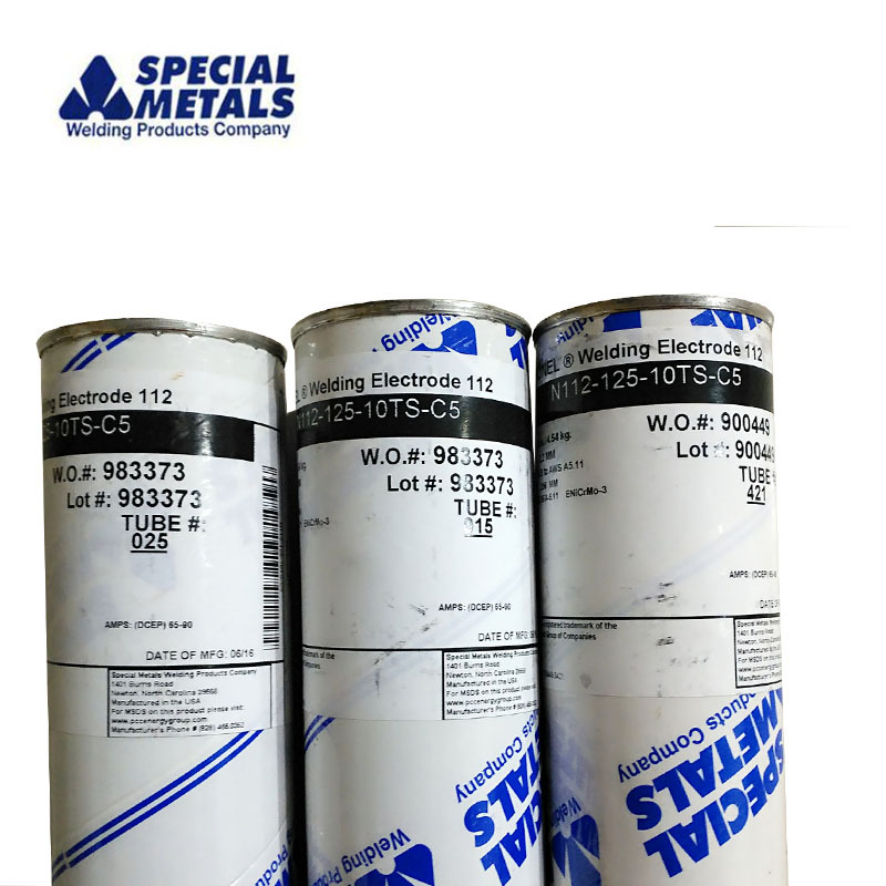 进口美国SMC超合金MONEL 190镍基合金焊条ENiCu-7镍铜合金焊条