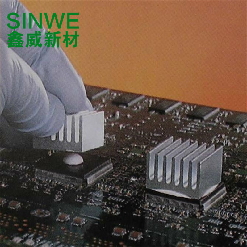 鑫威固化型快干高导热硅胶 脱醇型室温固化芯片固定粘接导热硅胶