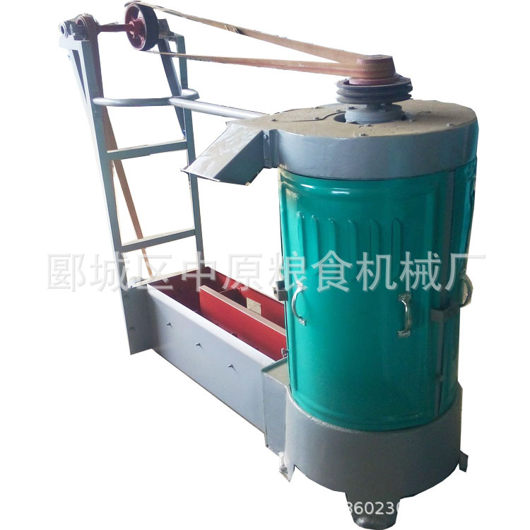 中原面粉机械厂供应小麦用半吨不锈钢去石甩干洗麦机麦类清洗设备