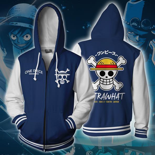 Spot New One Piece Anime COSPLAY 3D Printed Zipper Cardigan Hooded Sports Jacket Sweater Spot New One Piece Anime COSPLAY 3D Printed Zipper Cardigan Hooded Sports Jacket Sweater