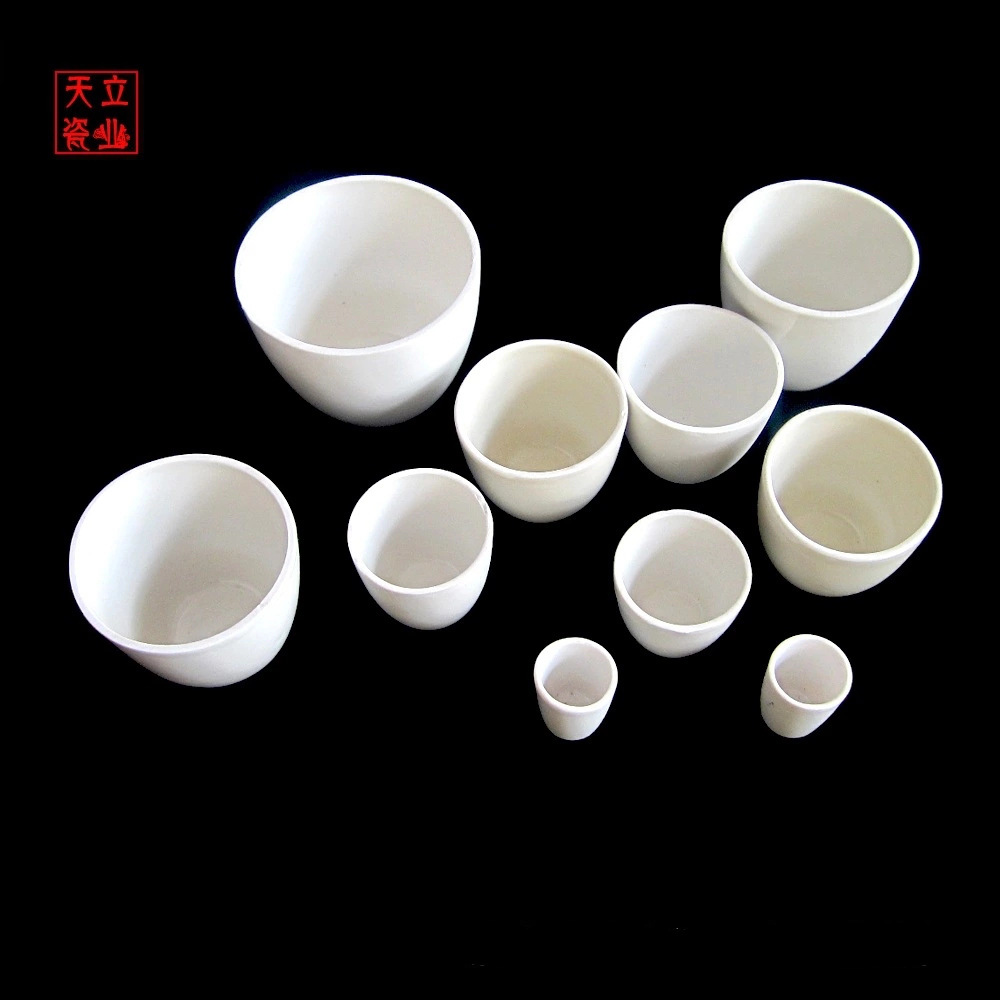 唐山坩埚厂批发高纯度氧化铝坩埚 陶瓷坩埚 唐山刚玉坩埚