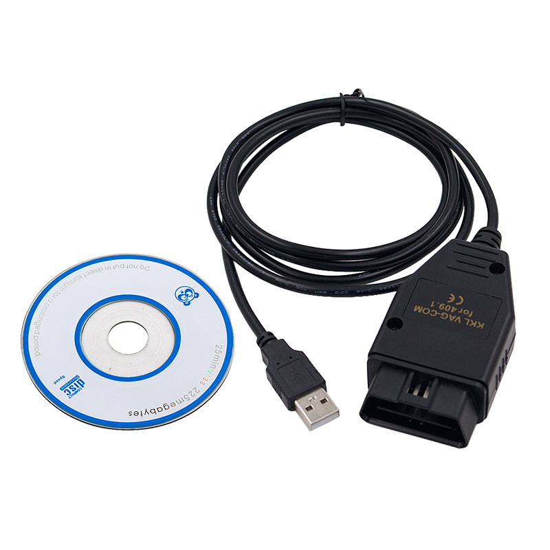 VAG409.1 VAG-COM_KKL409 USB 大众奥迪菲亚特检测线 FT232RL芯片