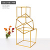 New iron geometric boxes three -dimensional wedding props wedding layout road lead to welcome district window creative ornaments