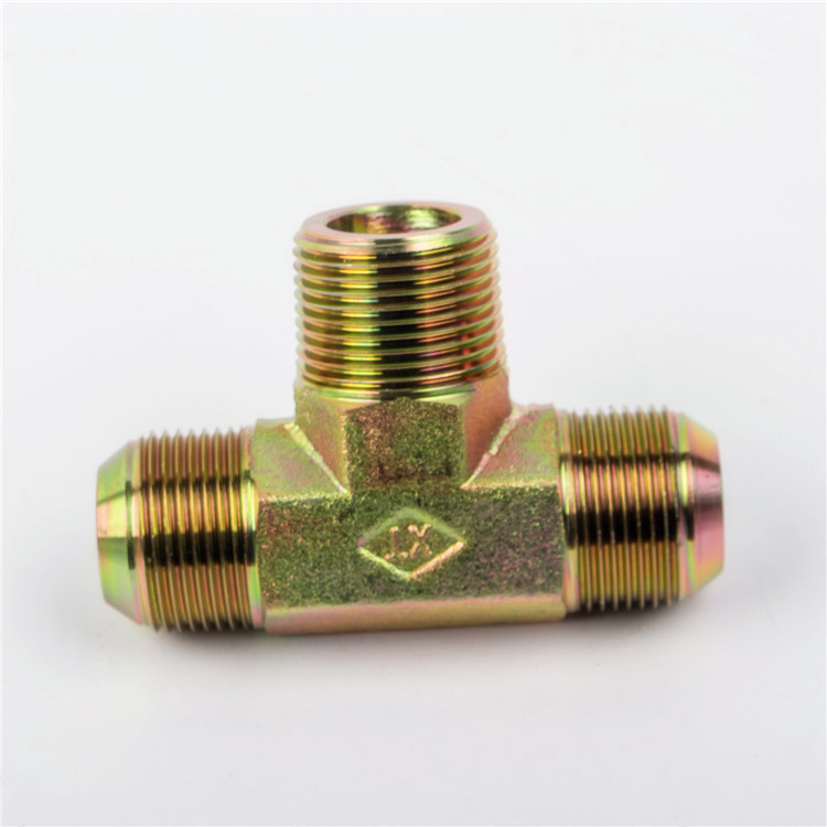 XT美制变径三通高压油管液压接头