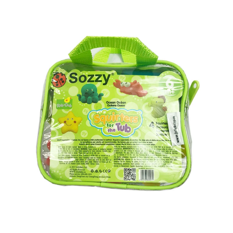 Морская интерактивная игрушка для купания из мягкой резины, игра на воде, для детей и родителей
