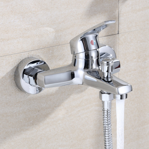 Chenlu factory direct sales brass famous triple bathtub shower faucet household concealed wall-mounted bathroom household