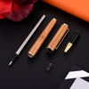 Handmade bamboo pen Practical school company business activities presented nanzhu signature pen to make logo spot