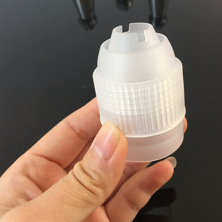 3,0 калибра большой Трубопроводный преобразователь сопла полипропиленовый пластиковый мешок для крема Трубопроводный соединитель сопла инструменты для выпечки