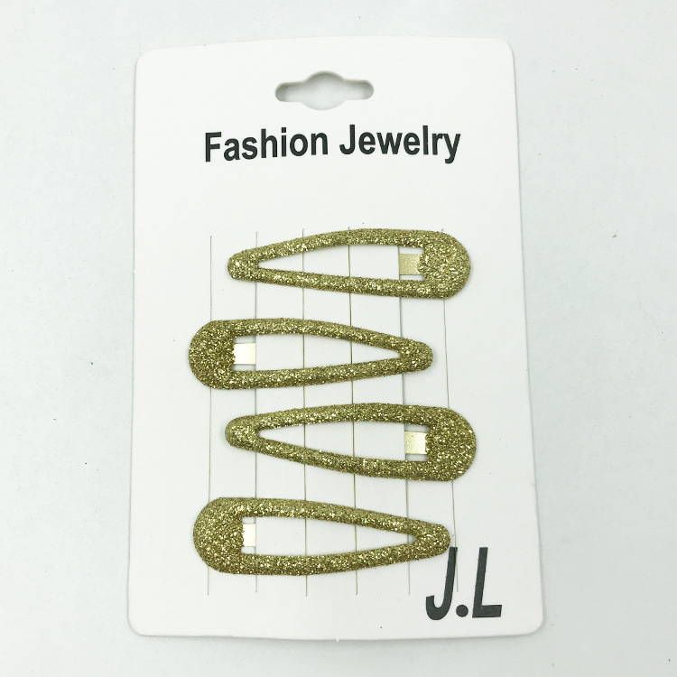 Horquilla con lentejuelas estilo coreano, pinza BB de colores, horquilla linda para bebés y niños, pinza lateral para flequillos femeninos.