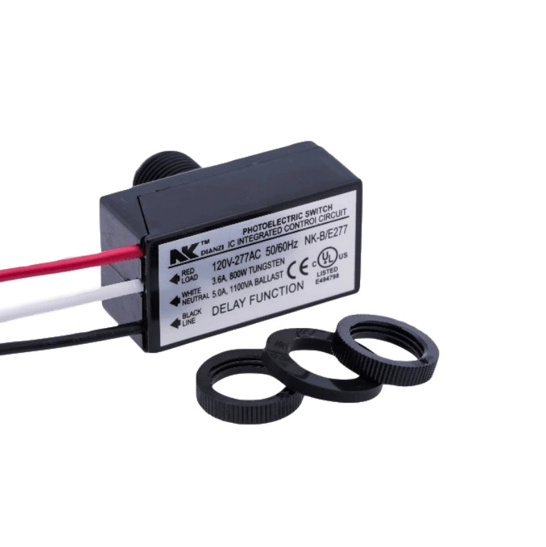 Переключатель управления освещением NK-B/E277 Светодиодный переключатель управления широким напряжением 80VAC-277VAC Сертификация UL