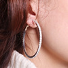 Fashionable earrings, accessory, wholesale, Korean style