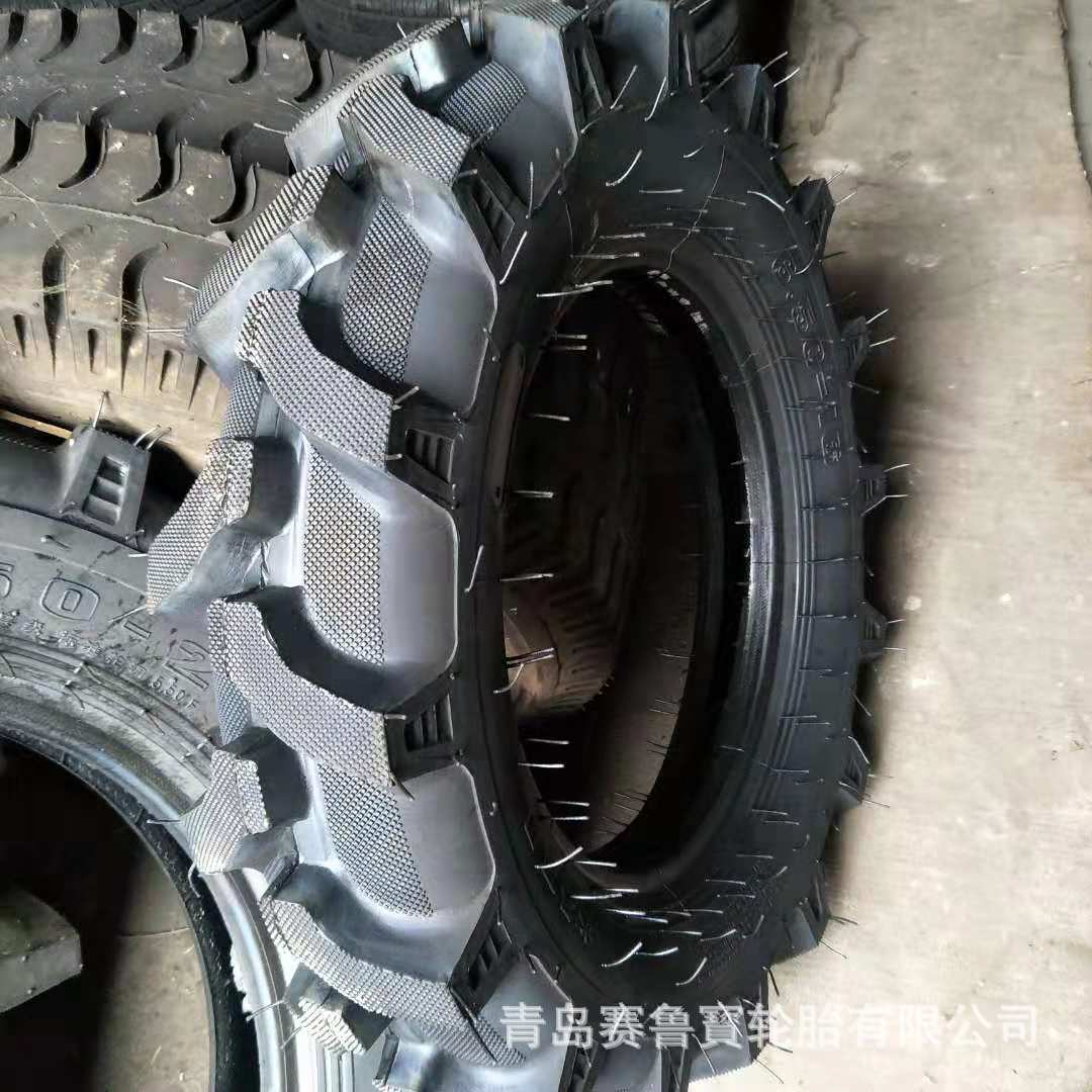 6.50-16水旱两用 农用拖拉机轮胎人字花纹