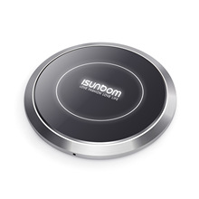 桌面发光手机无线充电适用苹果适用三星手机快充 LOGO发光无充线