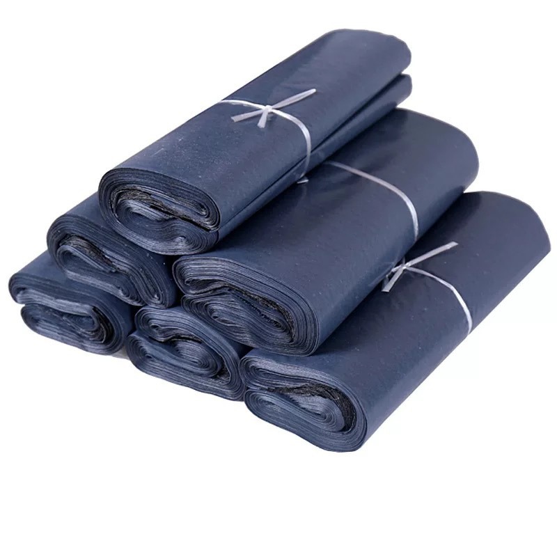 Bolsa de mensajería al por mayor gris blanco negro bolsa de embalaje logística bolsa de embalaje de plástico bolsa impermeable bolsa de sellado expreso en stock