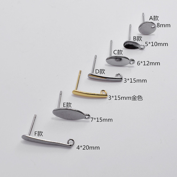 Earrings stainless steel
