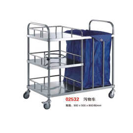 厂家批发不锈钢护理车 医院各科室护理车 污物车