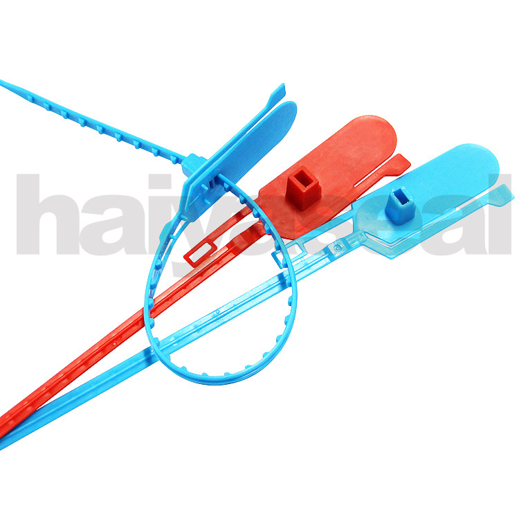 海亚牌防偷盗拉紧式带编号物流包、厢式货车专用塑料封条、施封锁