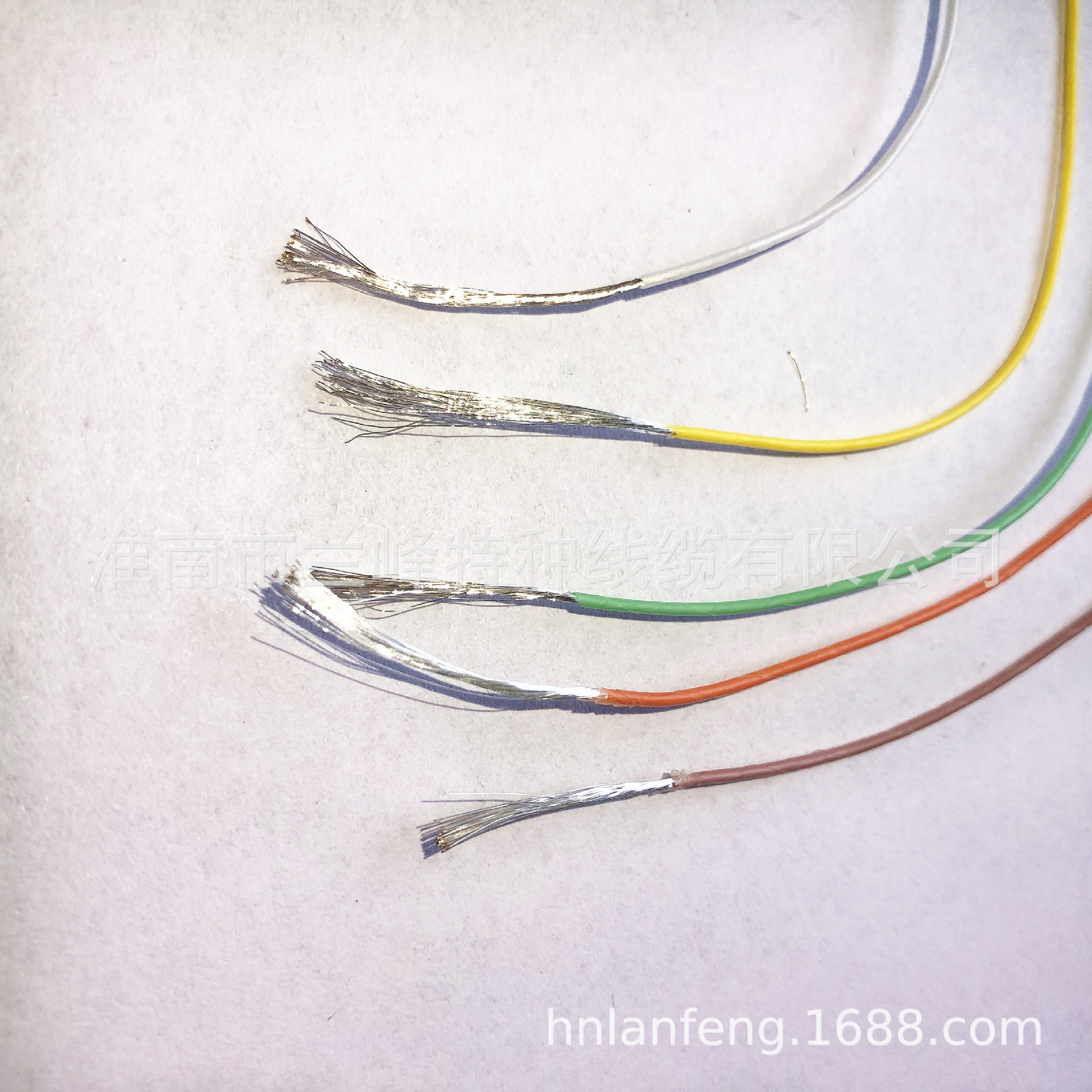 兰峰AFR-250聚四氟乙烯绕包线铁氟龙线24/0.08