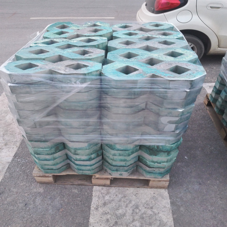 八字植草砖厂家批发 鑫鼎力建材 8字砖 高强度抗压八字砖