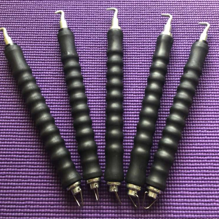 钢筋钩半自动吊钩羊角抓钩电缆挂钩旋转吊钩旋转钩钢丝扎钩