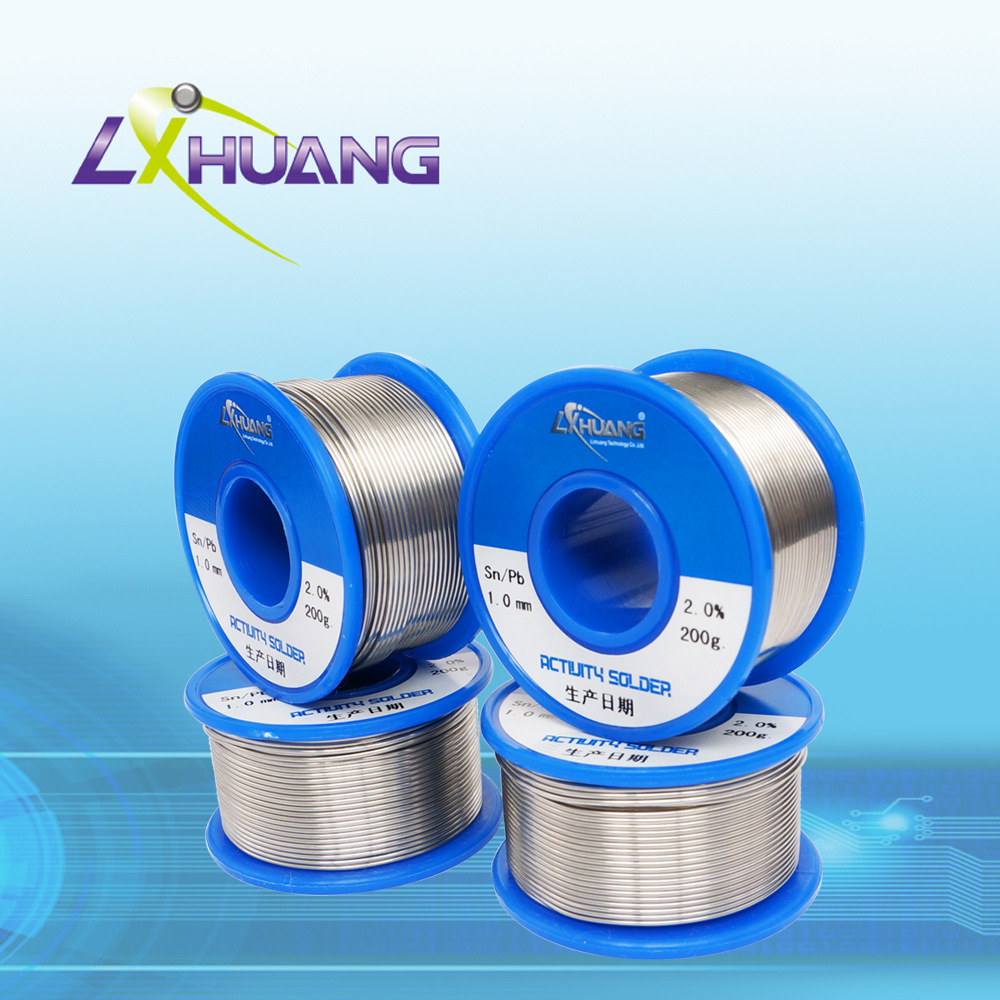 锡线厂家直销 60/40有铅焊锡丝 高活性有铅锡丝 200g小卷锡线