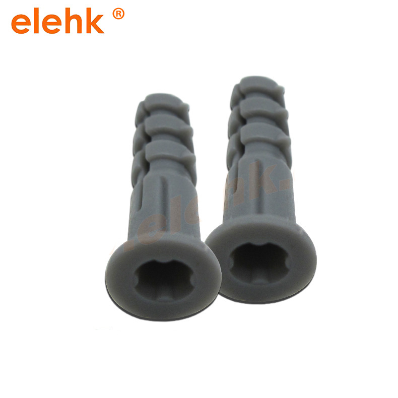 传承家装用塑料膨胀管塑胶锚栓PE料锚栓无毒环保多规格厂家直销